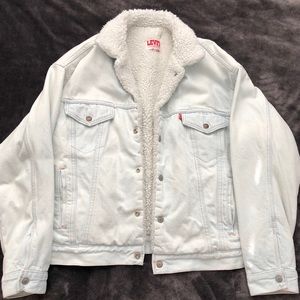 Vintage Levi’s Sherpa Denim Jacket